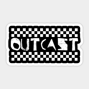 OutCast Checker Sticker